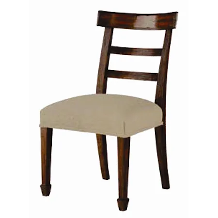 Country English Dining Side Chair